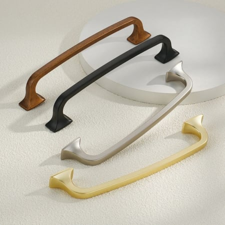 Maner mobila MONZA 128 mm, brushed gold [2]