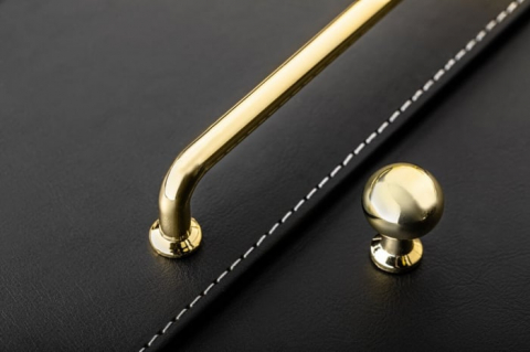 Maner mobila NORD 160 mm, shiny gold [2]