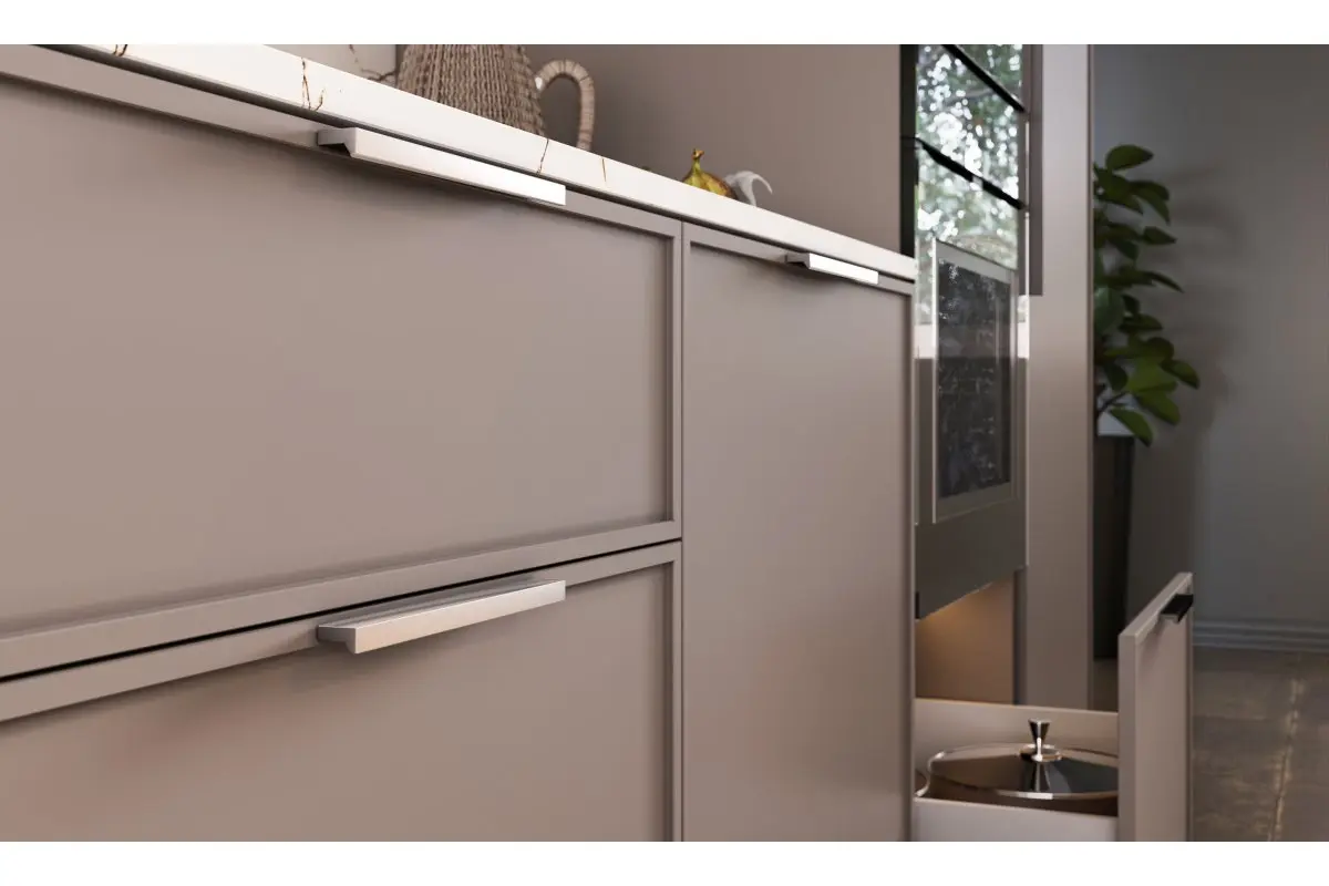 Maner mobila PILLAR 190 mm, alb [3]