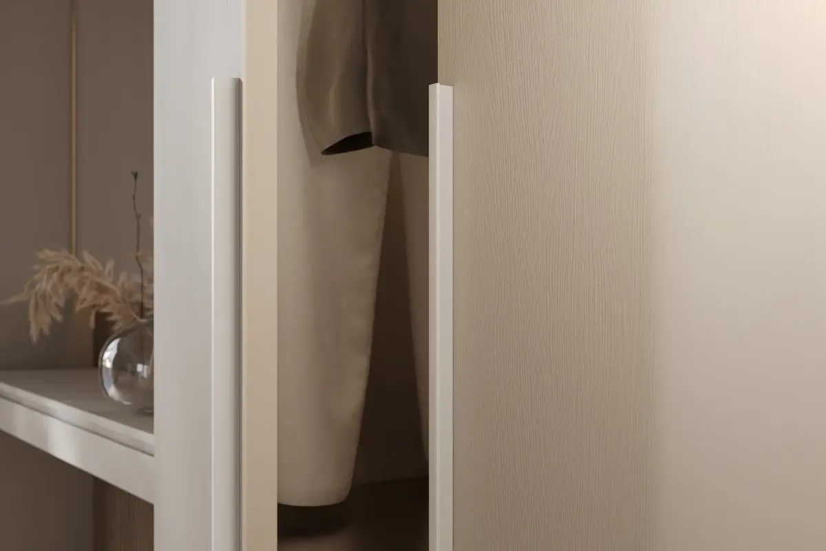 Maner mobila PILLAR 190 mm, alb [4]