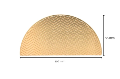 Maner mobila SALERNO 64 mm, brushed gold [4]