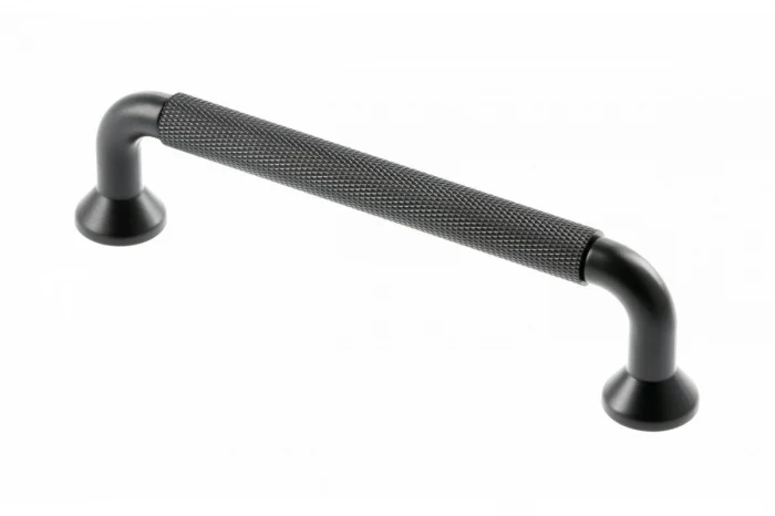 Mânere - Maner mobila STRUCTURE 128 mm, negru mat