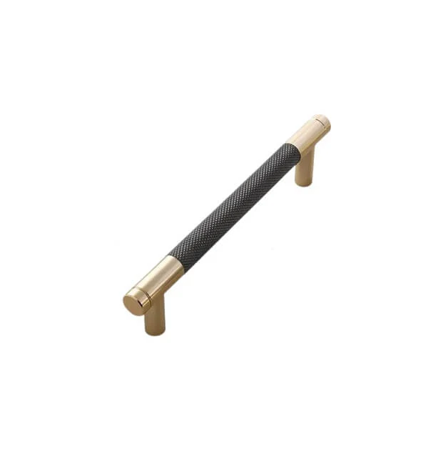 Mânere - Maner mobila ZA012 96 mm, auriu + gri