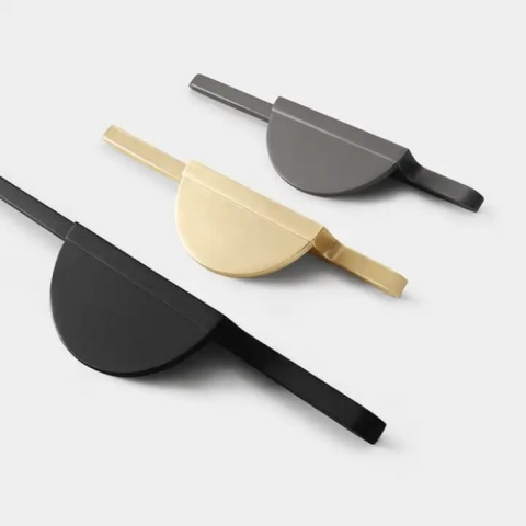 Maner mobila ZA014 190 mm, negru mat [1]