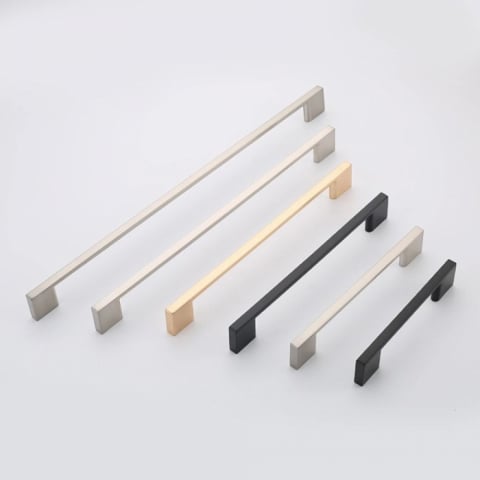 Maner mobila ZAMAK 96 mm, brushed gold [5]