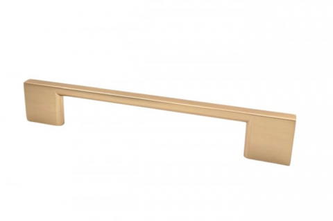 Mânere - Maner mobila ZAMAK 96 mm, brushed gold