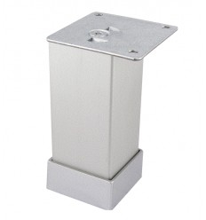 Picior ajustabil pătrat din aluminiu   40x40 H 100mm [2]