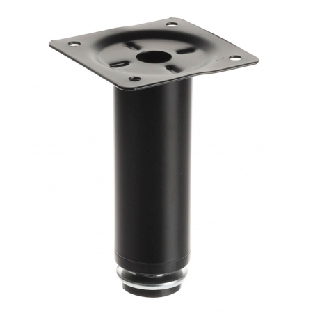 FERONERIE MOBILIER - Picior mobila ajustabil GS23 H100 mm, negru ma