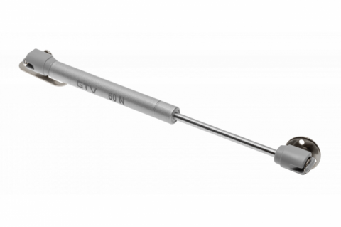 Mecanisme ridicare/coborâre - Piston (telescop) gaz pentru ridicare usi mobilier 60N, gri