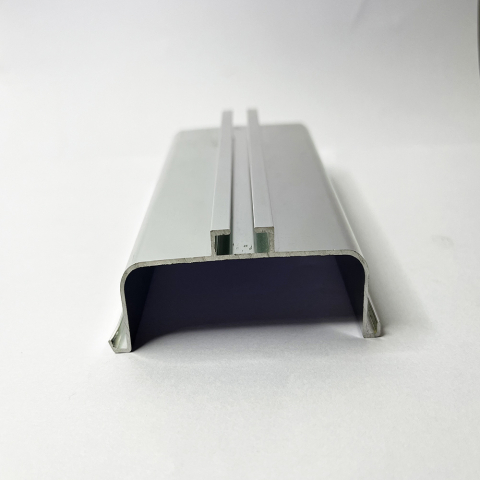 Profil din aluminiu tip GOLA orizontal „C”, lungime 4,2 m. finisaj aluminiu [1]
