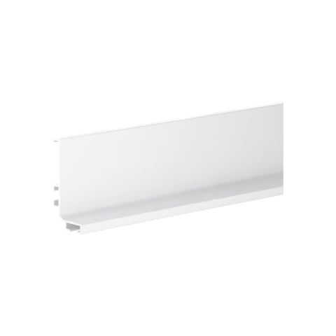 Suporți tacâmuri - Profil din aluminiu tip GOLA orizontal „J”, H 60 mm., lungime 4,2 m finisaj alb lucios