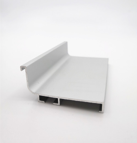 Profil din aluminiu tip GOLA orizontal „J”, H 60 mm., lungime 4,2 m finisaj alb lucios [1]
