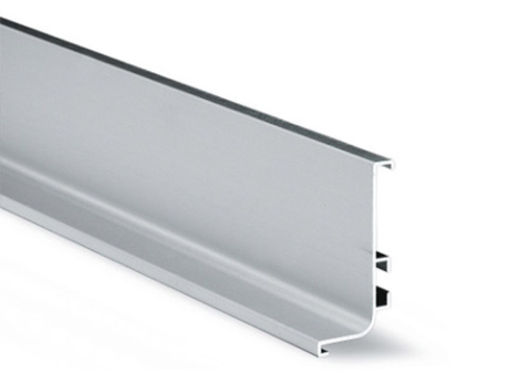 Profil din aluminiu tip GOLA orizontal „J”, H 60 mm., lungime 4,2 m  finisaj aluminiu [2]