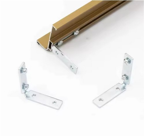 Profil din aluminiu tip GOLA orizontal „J”, H 60 mm., lungime 4,2 m  finisaj auriu [2]
