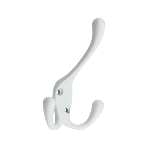 Agățători cuier - REJS Agatatoare cuier SORIA L 86x68 mm, alb mat