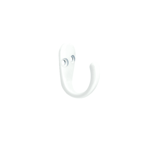 Agățători cuier - REJS Agatatoare cuier SORIA S , 46x18 mm, alb mat