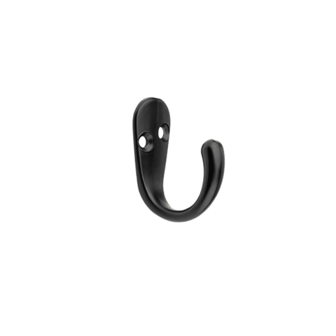Agățători cuier - REJS Agatatoare cuier SORIA S , 46x18 mm negru mat