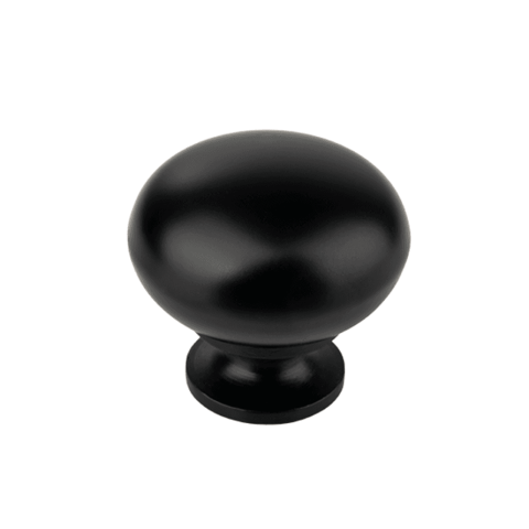 Butoni - REJS - Buton mobila VITO  32x30 mm, negru mat