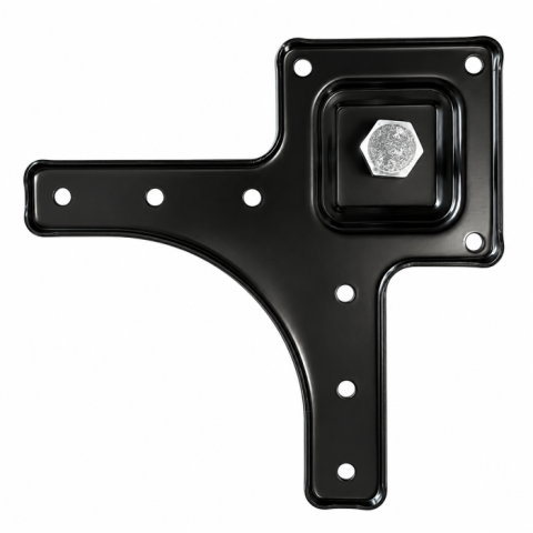 SEBAS -Picior patrat ajustabil masa H710X50X50 mm . negru mat [3]