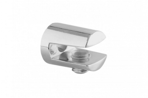 Console rafturi polite - Suport raft (polita) sticla K135, 2-6 mm, cromat