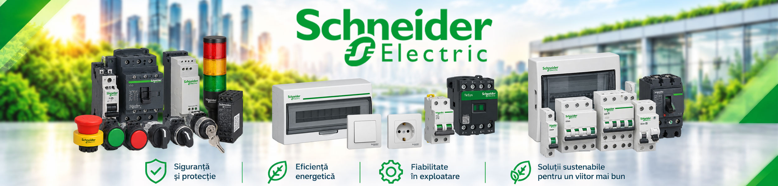 Banner homepage Schneider Electric