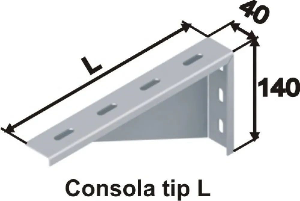 CONSOLA L PRINDERE PERETE L=300mm [1]