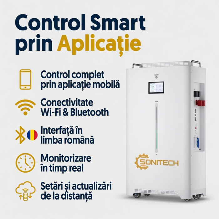 Acumulator LiFePO4 Sonitech BR-PC-LV 16kWh 51.2V Push-Pull Cooling [3]