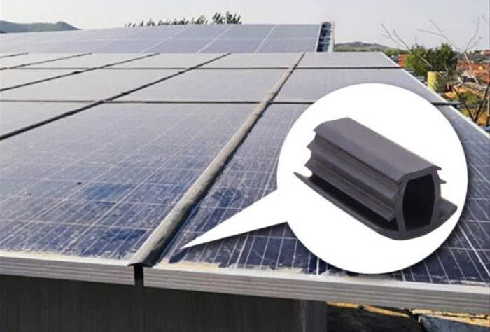 Banda etansare carport EPDM L=10m pentru panouri fotovoltaice [4]