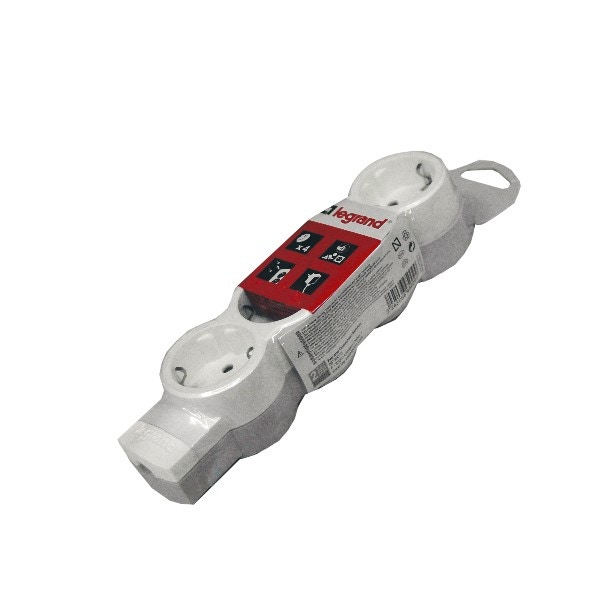 Bloc multipriza 4x2P+T, Legrand 695009, alb [1]