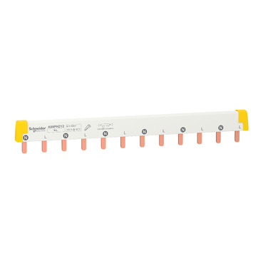 Busbar 1P+N 100A 12 module ,A9XPH212 , Schneider Electric - Schneider [1]