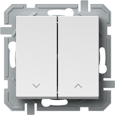 Butoane acționare jaluzele  10A 250V~ NT 09 alb polar [1]