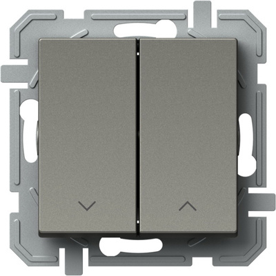 Butoane acționare jaluzele 10A 250V~ NT 09 titan [1]
