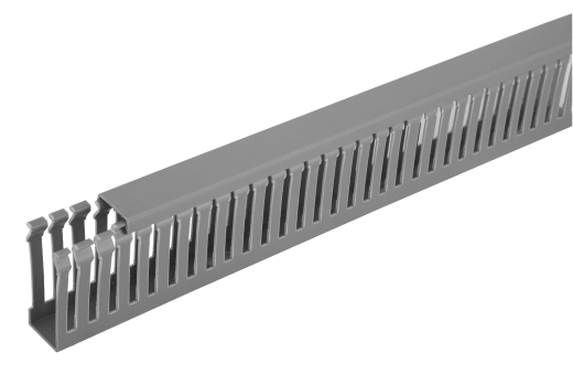 CANAL CABLU - PERFORAT GRI 25x60x2000 [1]