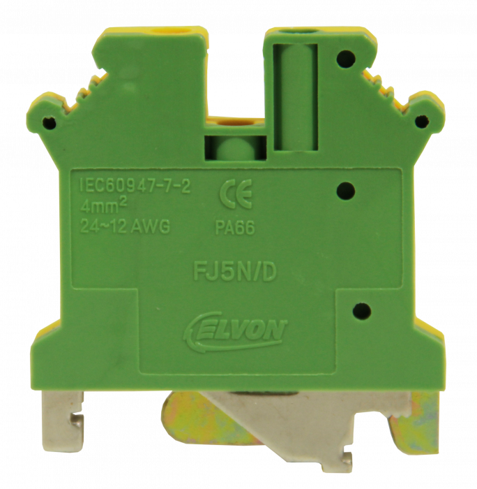 CLEMA SIR IMPAMANTARE GALBEN-VERDE 4mm [1]