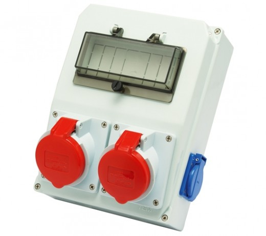 COFRET CU PRIZE IP44 8L ECHIPAT T2x16+M2x16 [1]