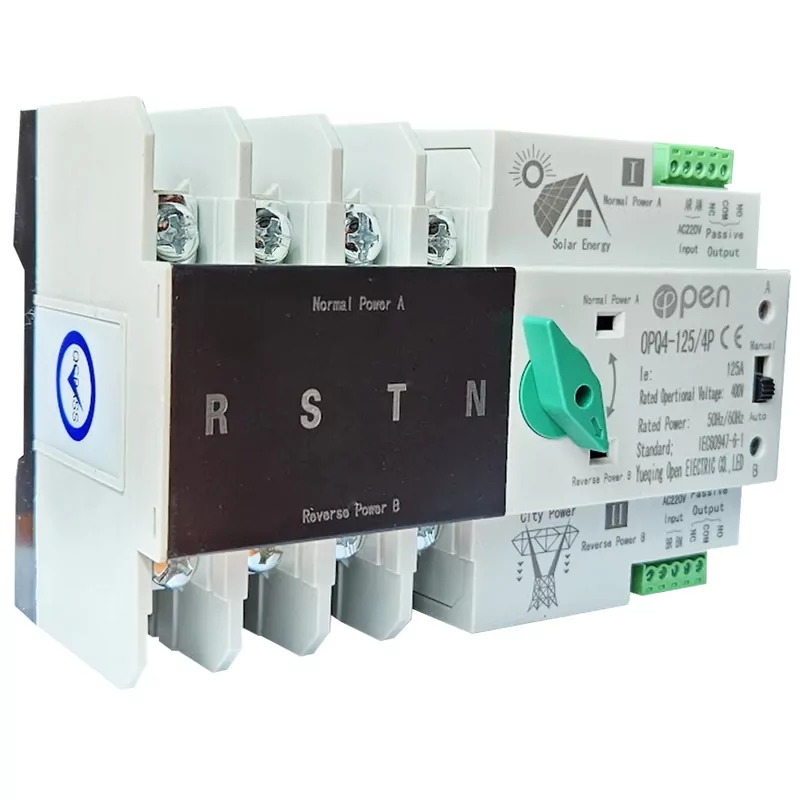 Comutator Automat de Transfer ATS Trifazat Fotovoltaice 125A Open [2]