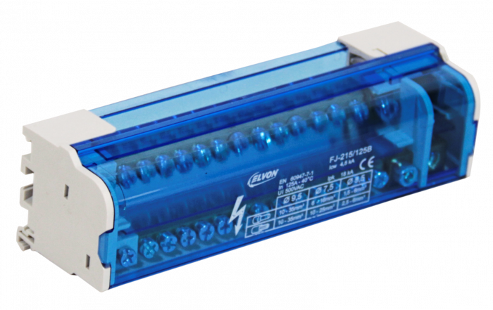 DISTRIBUITOR 2P FJ215/125B 1 IN 14 OUT × 2/690V/125A [1]