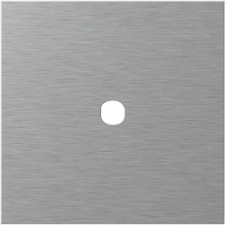 EDGE Rama decorativa metal 1/2M argintie pentru buton EDGE [1]