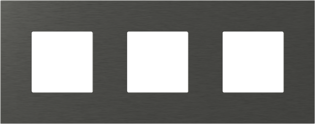 EDGE Rama decorativa metal 3x2M antracit pentru elemente modulare MODUL [1]