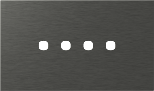 EDGE Rama decorativa metal 4M antracit pentru buton EDGE [1]