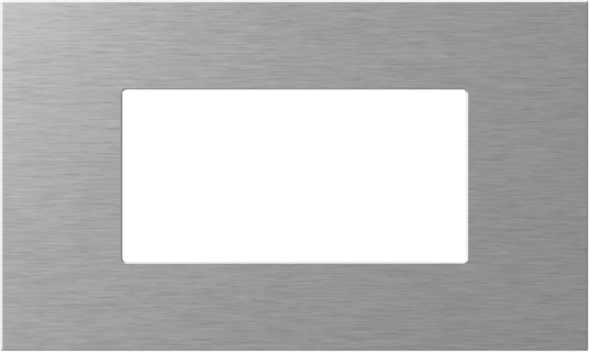 EDGE Rama decorativa metal 4M argintie pentru elemente modulare MODUL [1]