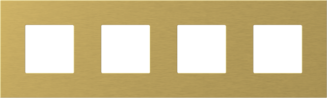 EDGE Rama decorativa metal 4x2M aurie pentru elemente modulare MODUL [1]