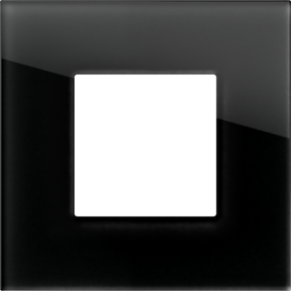 EDGE Rama decorativa sticla 2M neagra pentru elemente modulare MODUL [1]