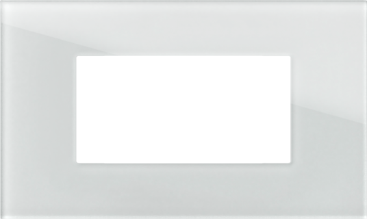 EDGE Rama decorativa sticla 4M alba pentru elemente modulare MODUL [1]