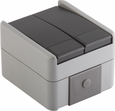 Fontana Buton dublu PT gri [1]