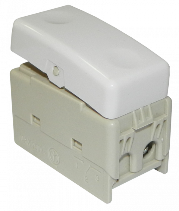 INTRERUPATOR MODULAR CAP SCARA "YRISS" - ALB [1]