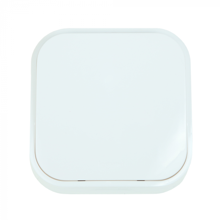Intrerupator simplu Forix, Legrand 782400, alb, montaj aplicat [1]