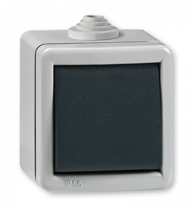 INTRERUPATOR SIMPLU PT 10A 250V~ METAL IP55 IK07 ARMOR [1]