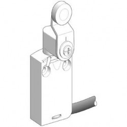 Limitator cu brat rotativ cu rola metalica, 1 NC + 1 NO, salt al curentului de iesire, cablu 1 m, XCMD2116L1, Schneider Electric [1]
