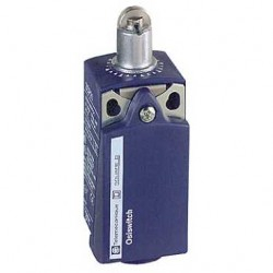 Limitator sonda cu rola de otel, 1 NC + 1 NO, salt al curentului de iesire, XCKP2102G11, Schneider Electric [1]